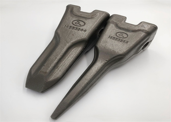 Dents forgées de seau de grande excavatrice pour les pièces de rechange V480/14553244RC/14553244TL 2 d'excavatrice