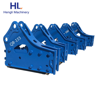 Le marteau HL155 hydraulique a fait taire le type briseur hydraulique Jack Hammer For Mini Excavators de roche