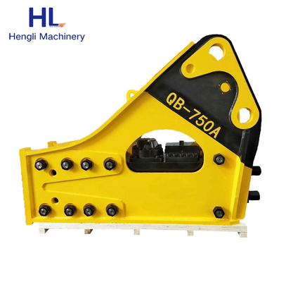 HL75 type supérieur de 6 tonnes moins de briseur hydraulique d'excavatrice d'échec d'excavatrice de marteau hydraulique lourd soosan de cric