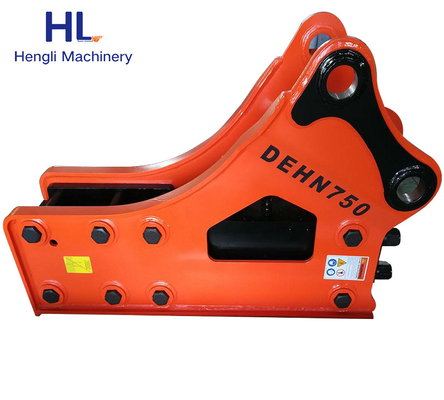 Type supérieur hydraulique de marteau de Jack de briseur d'excavatrice lourde de HL75 Soosan de 6 tonnes moins d'échec