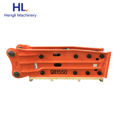 Le marteau HL155 hydraulique a fait taire le type briseur hydraulique Jack Hammer For Mini Excavators de roche