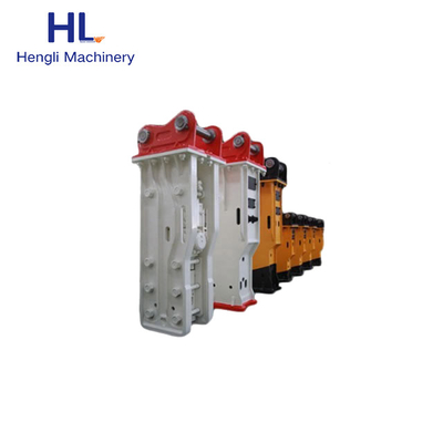 Type abrasif élevé diviseur de dessus de Hydraulic Breaker RM125 d'excavatrice de pierre de roche